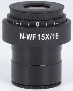 Motic Weitfeld Okular N-WF15x/16mm mit Dioptrien-Einstellung (ESD) (1 Stück) für SMZ171.