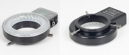 Motic Ringlicht 60T-B, dimmbar, Farbtemperatur 6.800 K, fr alle Stereomikroskope adaptierbar