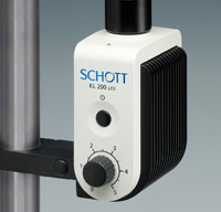 Schott KL 200/300 LED Montageklammer/Sulenadapter Sule 32mm