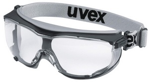 UV-Schutzbrille Uvex Pheos Guard Supravision Extreme transparent schwarz-grau