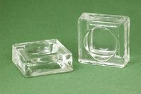 Blockschälchen Glas 4x4cm