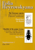 Král et al. 1999: The Liatongus species with moveable clypeal horn (Scarabaeidae)