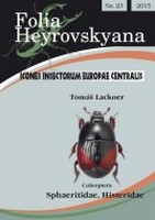 Lackner T 2015: Icones Insectorum Europae Centralis 23: Sphaeritidae, Histeridae.