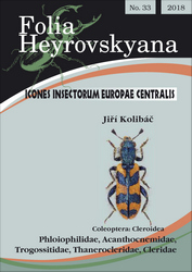 Kolibac J 2018: Cleroidea: Phloiophilidae, Acanthocnemidae, Trogossitidae, Thanerocleridae, Cleridae. Icones insectorum Europae cetralis 33.