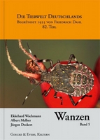 Wachmann, Melber & Deckert 2012: Wanzen Band 5 (Dahl Die Tierwelt Deutschlands): Supplementband zu Band 1 - 4.