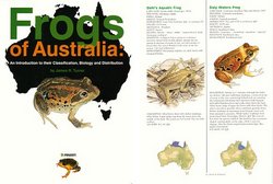 Turner J 2004: Frogs of Australia, An Introduction to their Classification, Biology and Distribution.
